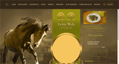 Desktop Screenshot of lesnawola.pl